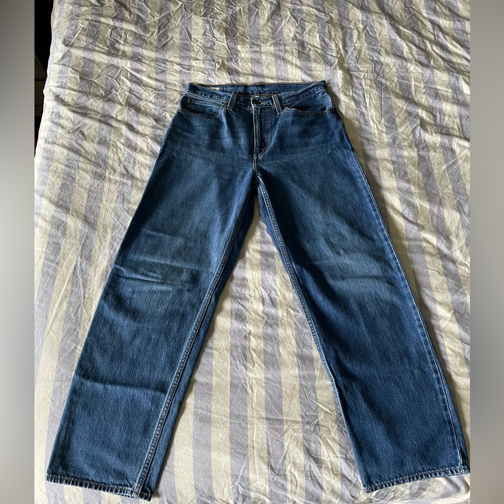 levi's premium women's dad jeans, size 27